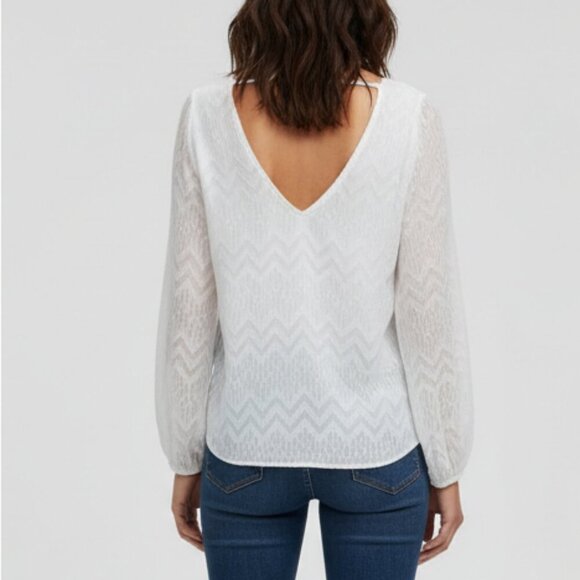 Joseph Ribkoff Chiffon Blouse - Picture 14 of 15